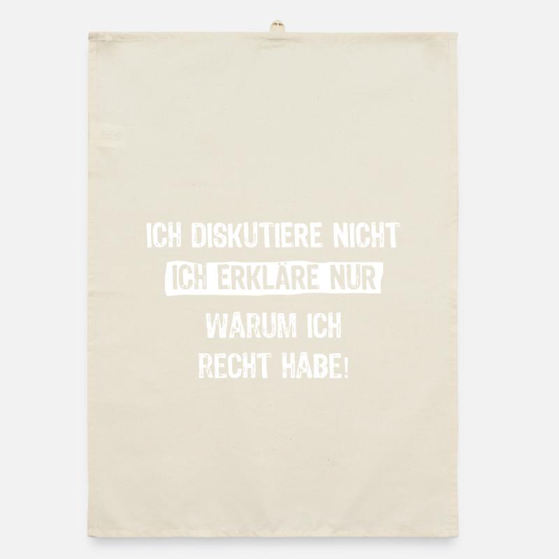 I don't discuss, I just explain why I Organic dish towel