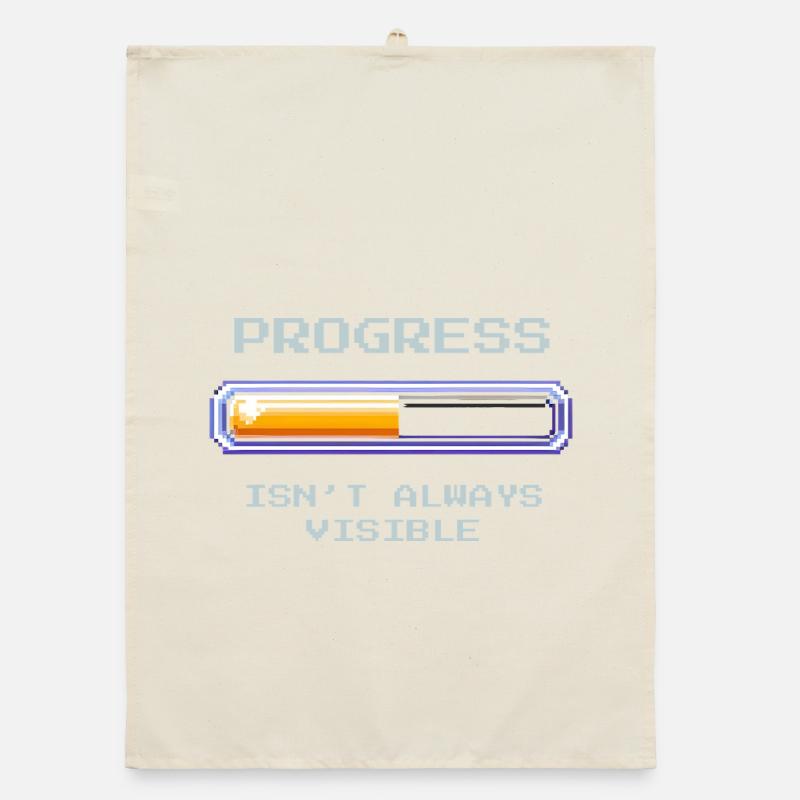 Progrès invisible | Travail social Torchon bio