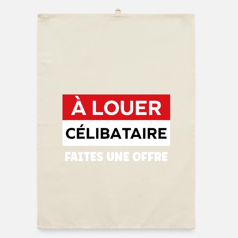 Single humor Organic dish towel