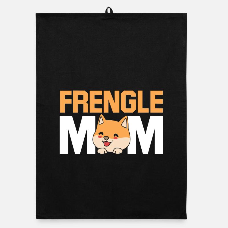 Frengle Hund Organic Geschirrtuch