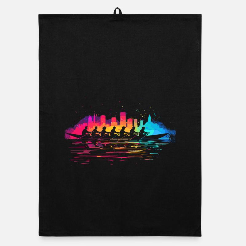 Équipe d’aviron Splotch Torchon bio