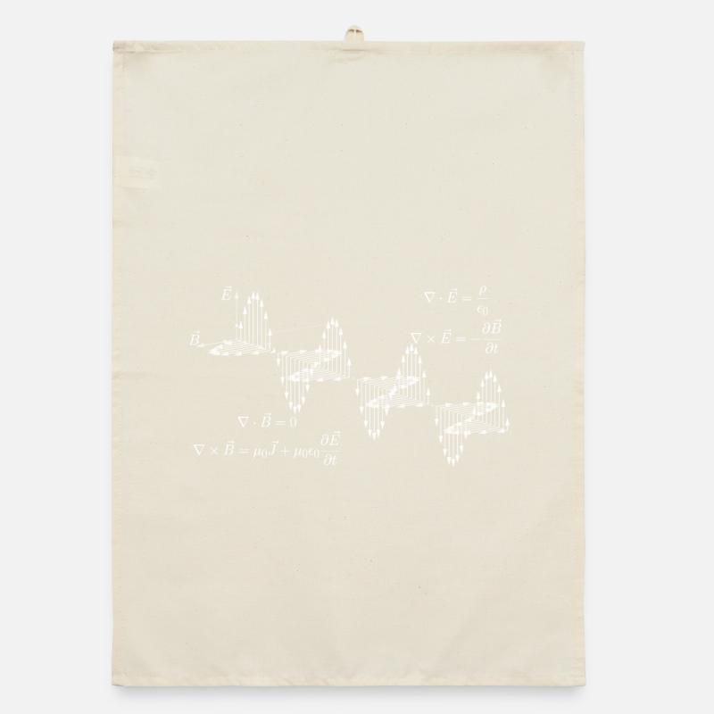 Maxwell's equations Organic dish towel