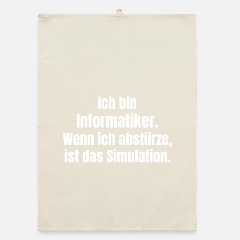 I'm a computer scientist – crash as a simulation Organic dish towel