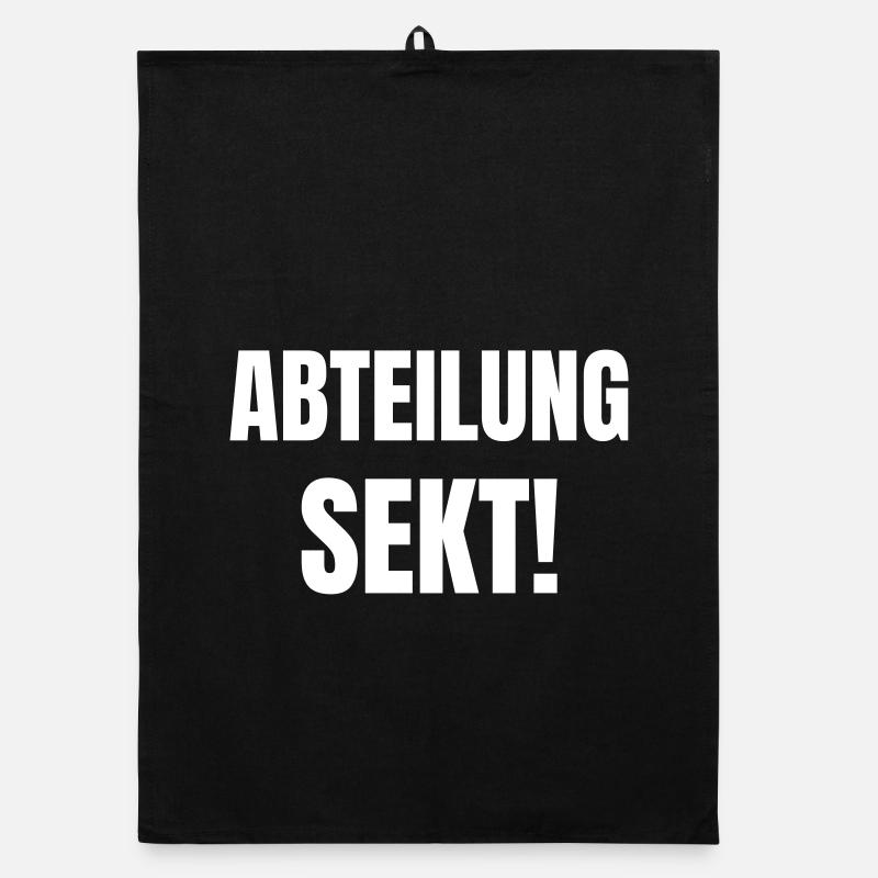 Sparkling wine department! Organic dish towel