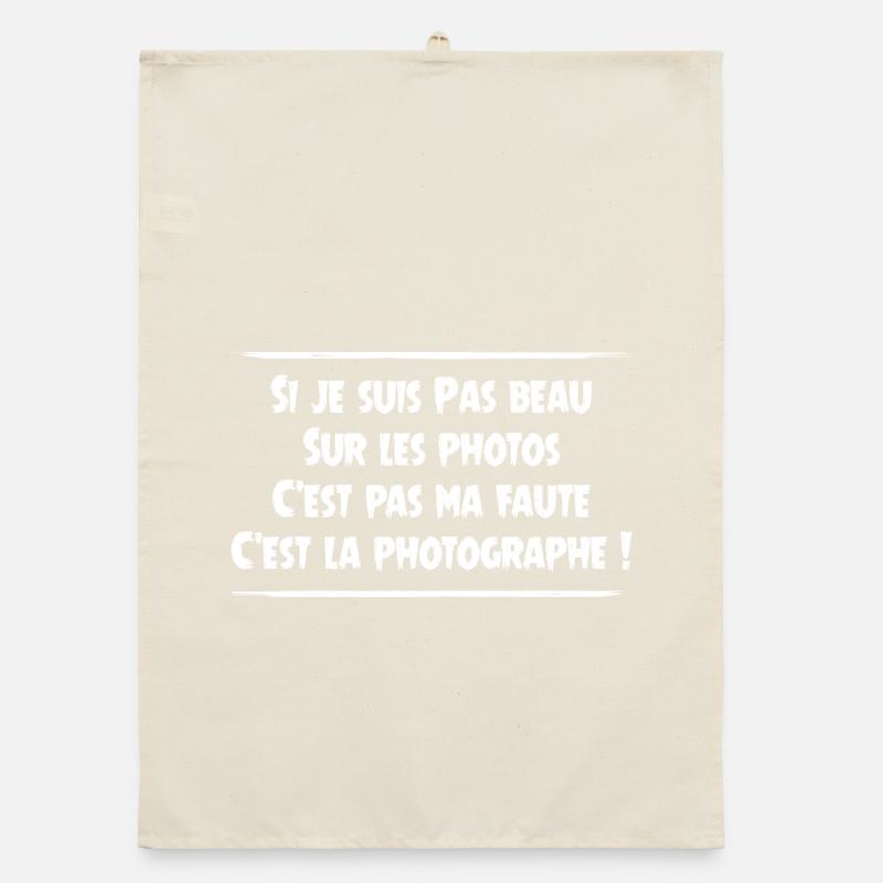 C'est pas ma faute, c'est la photographe !  Torchon bio