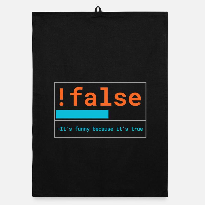 Logica du programmeur : C’est drôle parce que c’est vrai Torchon bio