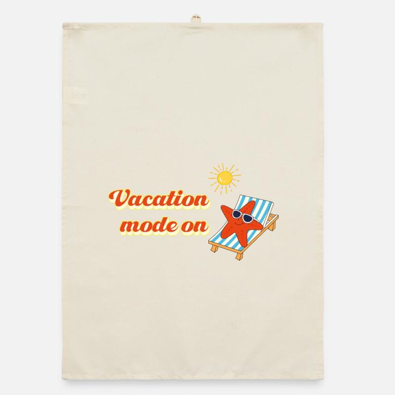 Mode vacances activé – Déclaration des vacances d’été Torchon bio