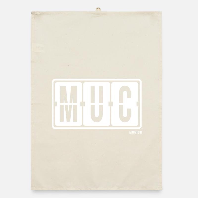 Munich MUC, Sweat à capuche City Pull Munic Torchon bio