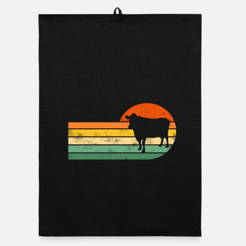 Vache Vaches Torchon bio