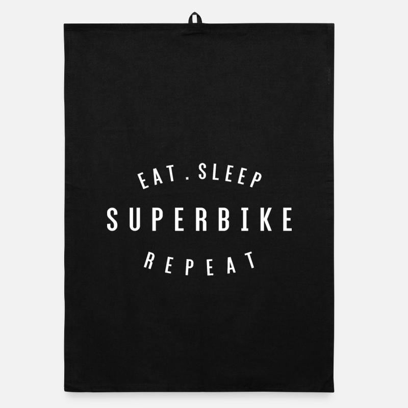 Manger Dormir Superbike Répéter Torchon bio