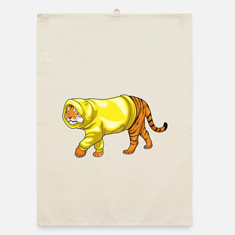 Sweat à capuche Tiger Torchon bio