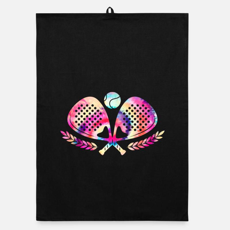 Cravate de tennis de padel teinte Torchon bio