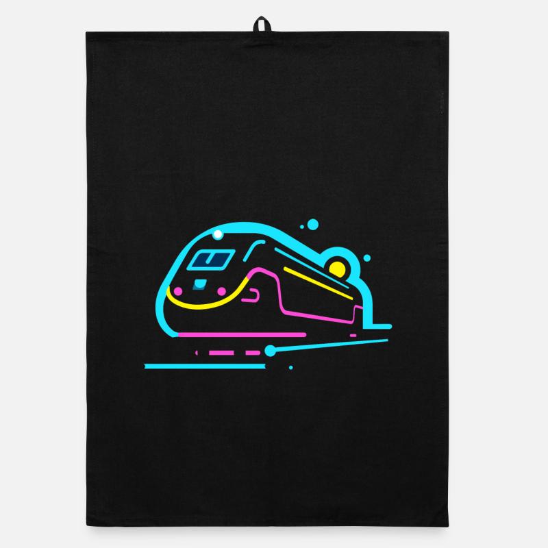 Zug Comic Look Organic Geschirrtuch