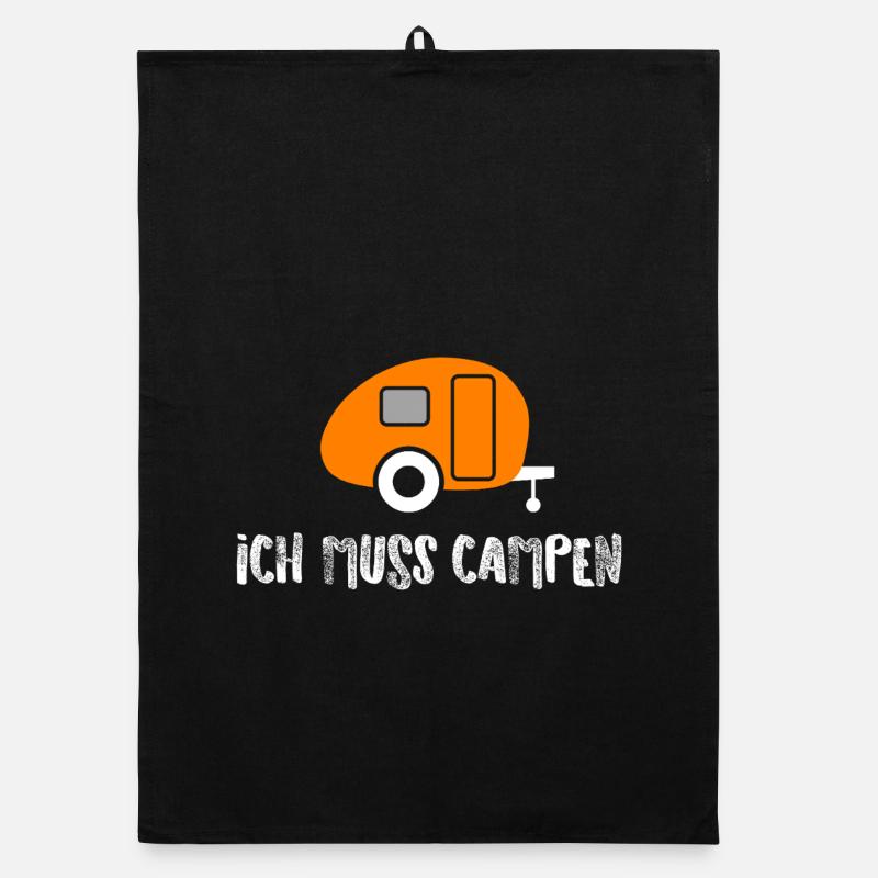 Caravan camping Camper Hobby Van Life Caravan Fan Organic dish towel