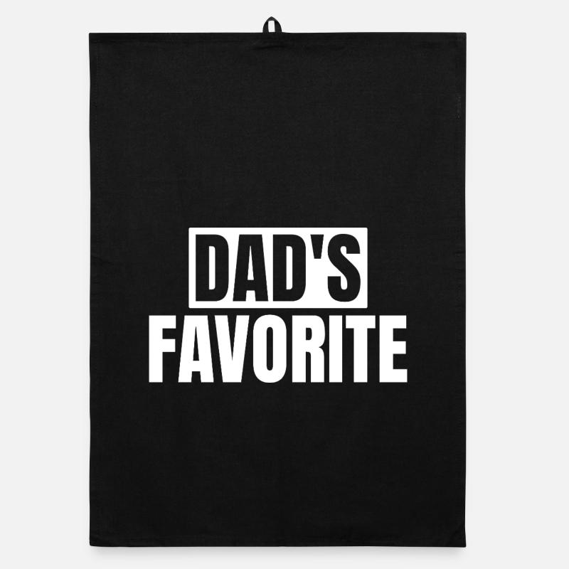 Préféré de papa Je suis le préféré de papa Torchon bio