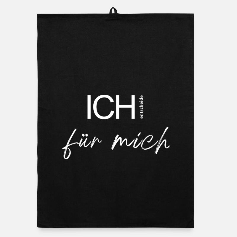 Je décide par moi-même. Torchon bio