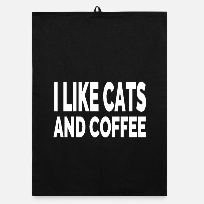 feline Organic dish towel