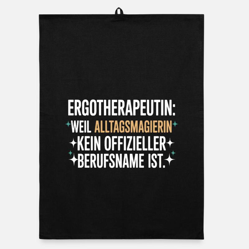 Ergotherapeutin Ergo Praxis Team Ergotherapie Organic Geschirrtuch