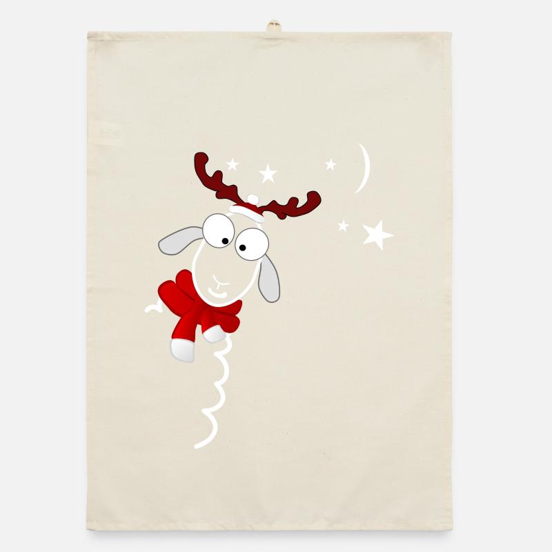 Christmas Organic dish towel