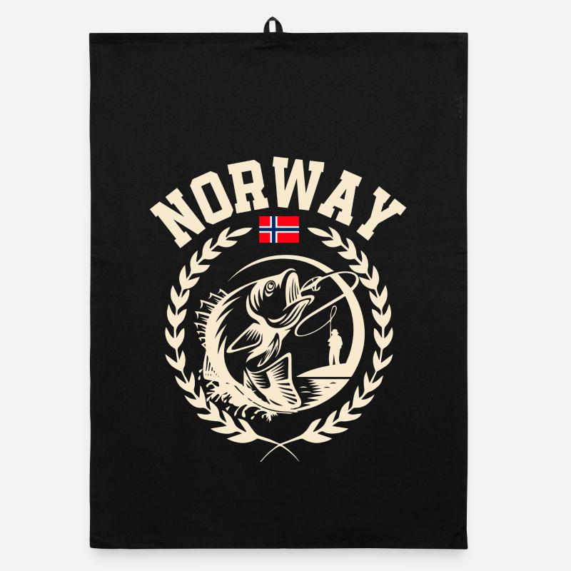 Norvège Pêche Torchon bio