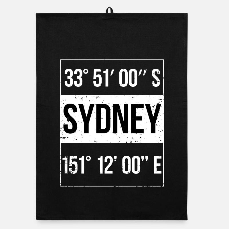 Sydney Coordinates Australia Organic dish towel