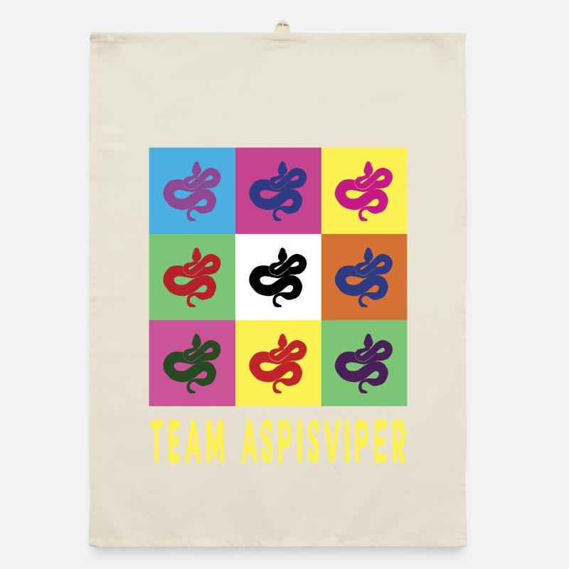 Team Aspisviper Organic Geschirrtuch