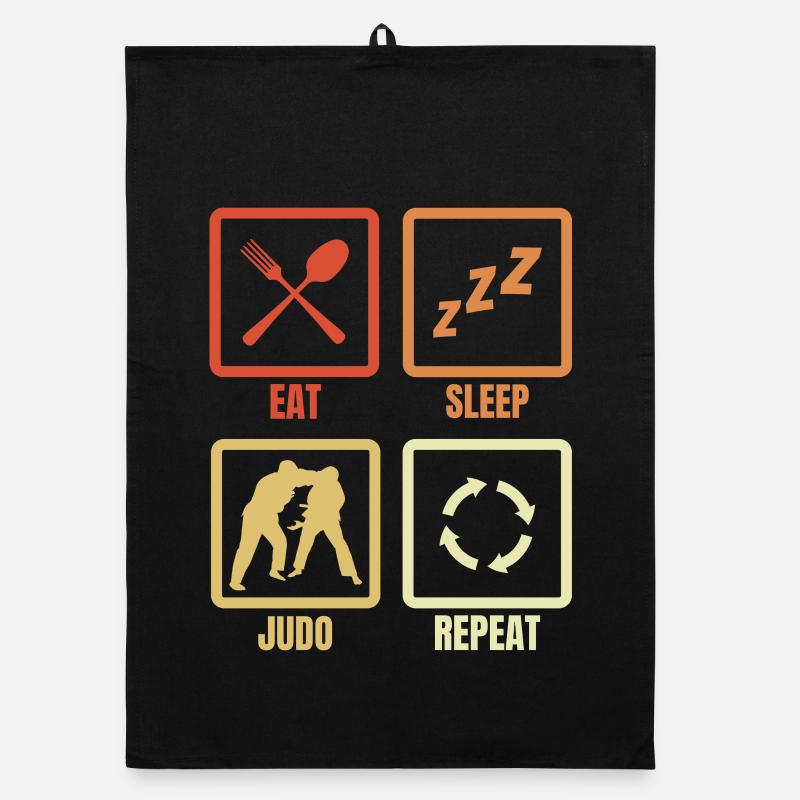 Manger Dormir Judo Répéter Torchon bio