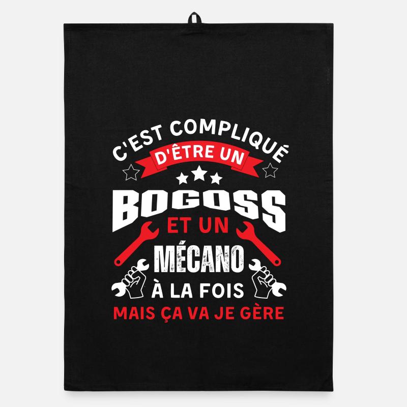 Pas facile d être un bogoss et mécanicien Torchon bio