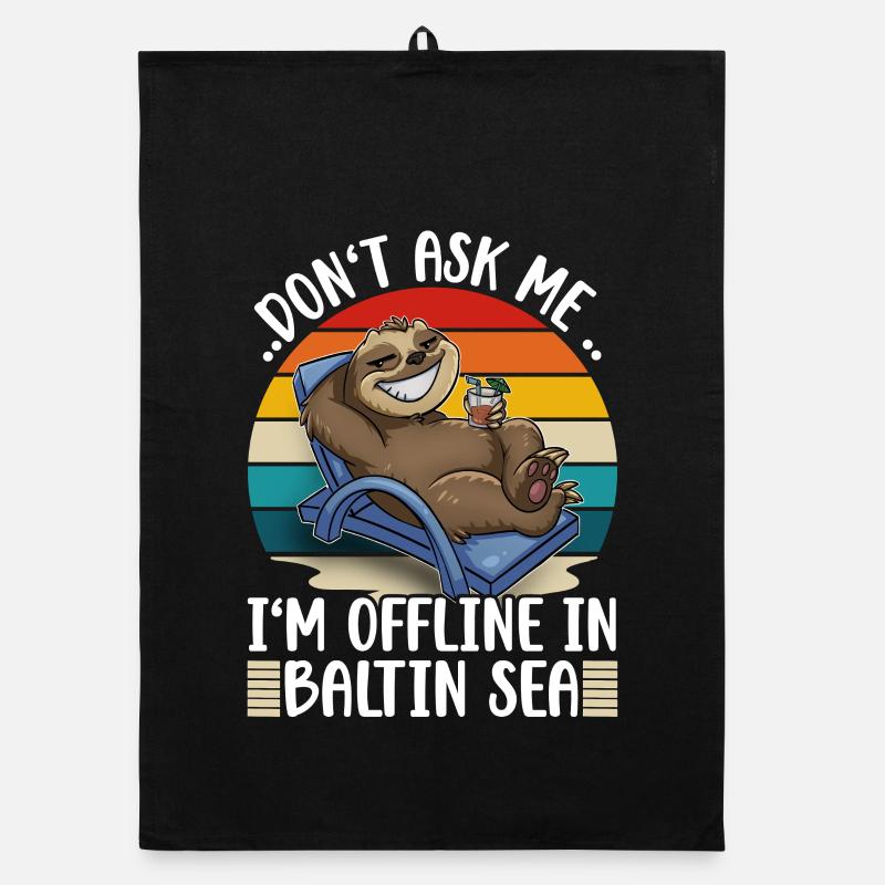 Baltic Sea Holidays Organic dish towel