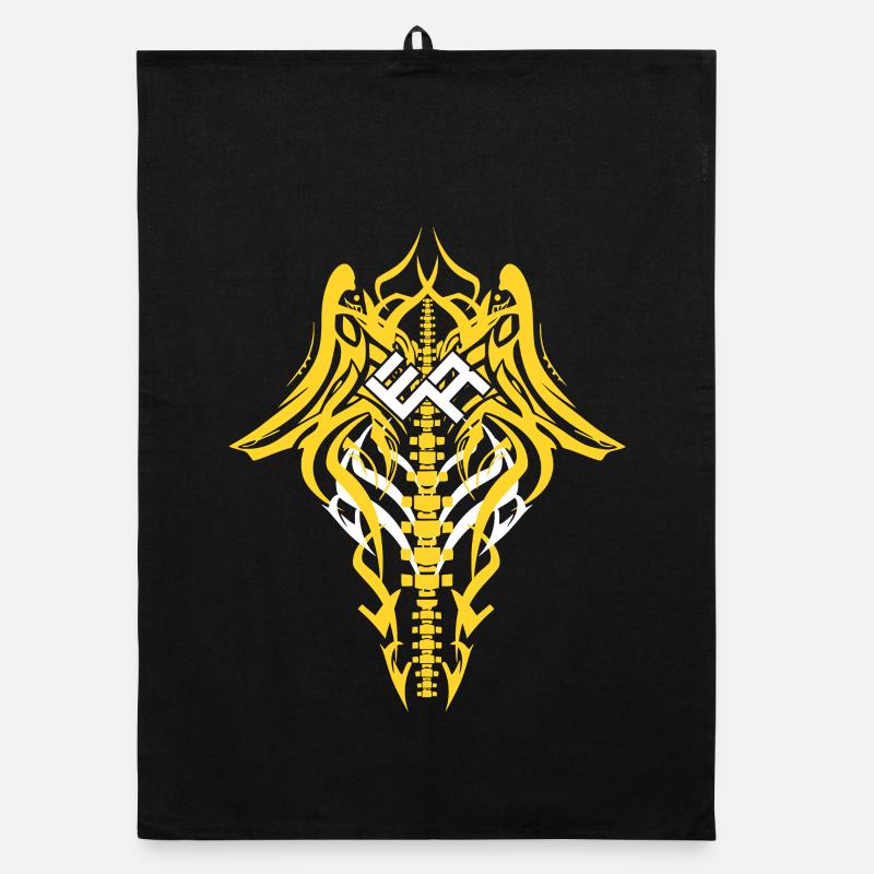 EdgeRunner Cyberpunk Back Organic dish towel