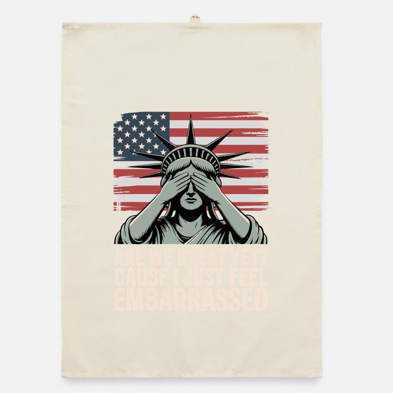 Sommes-nous déjà grands ? Graphique de protestation Torchon bio