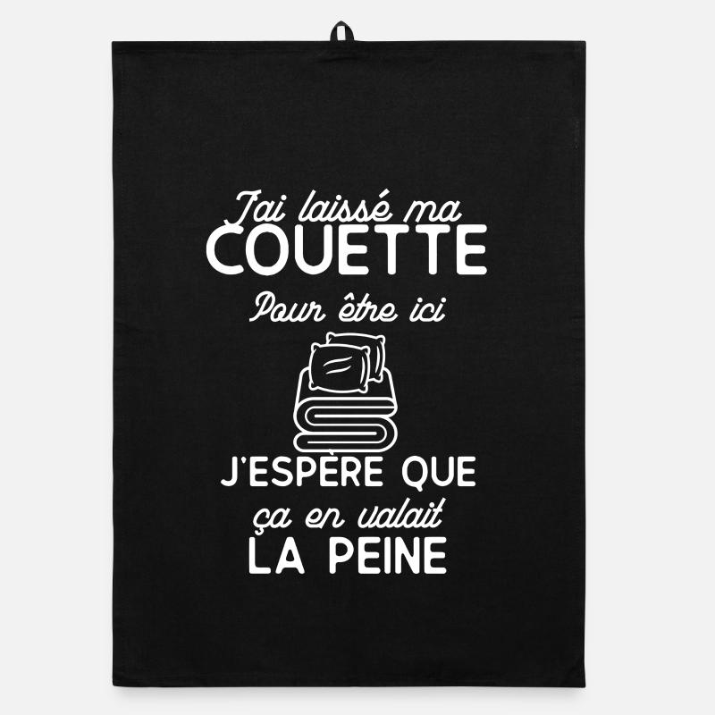 Couette Attaque le Matin Torchon bio