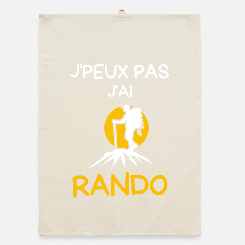 I can't I hike Organic dish towel