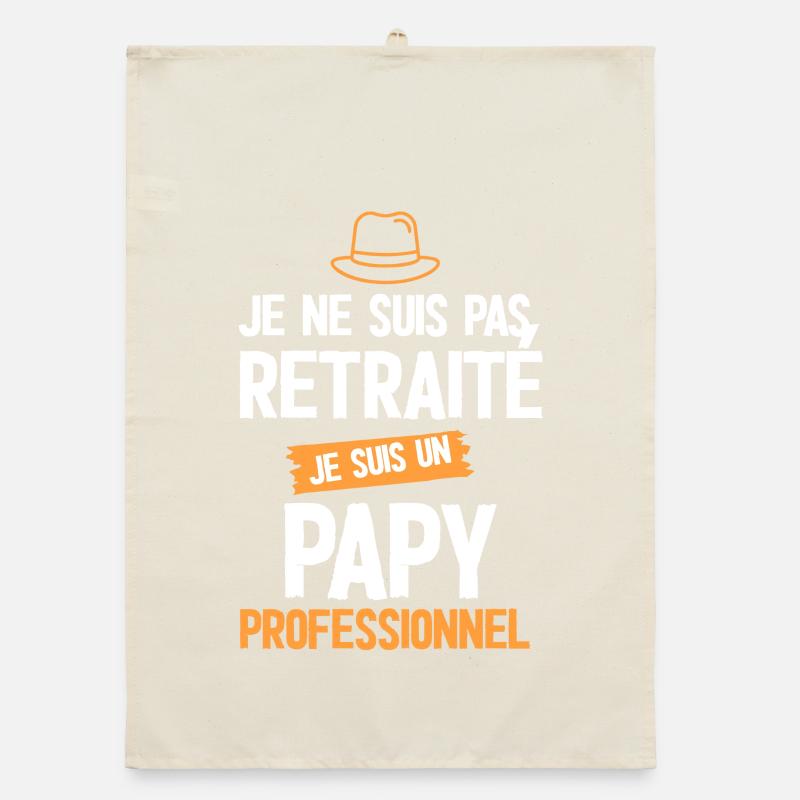 Papi Professionnel — Retraite Inversée Torchon bio