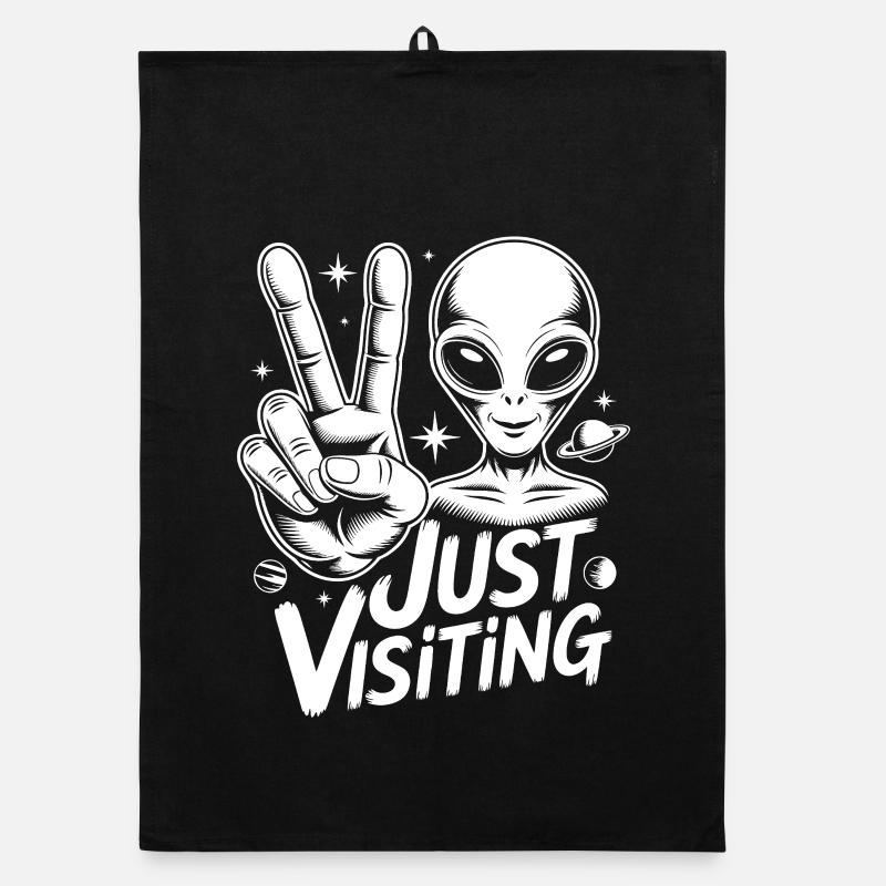 Visiteur de paix extraterrestre Torchon bio