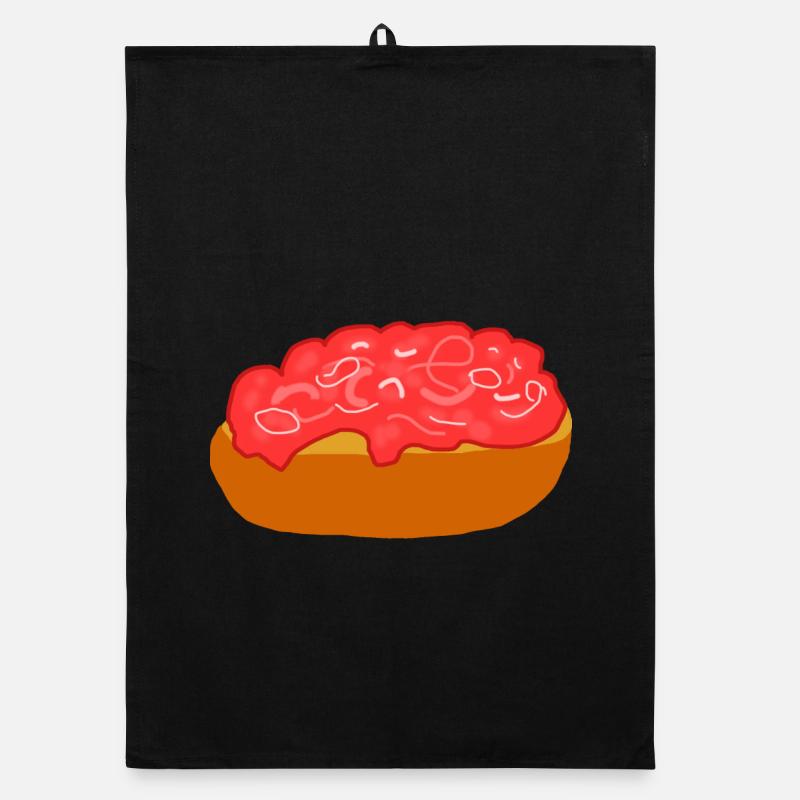 Mettbrötchen aux oignons Torchon bio