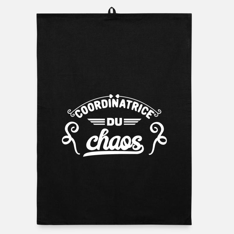 Chaos Coordinator Organic dish towel
