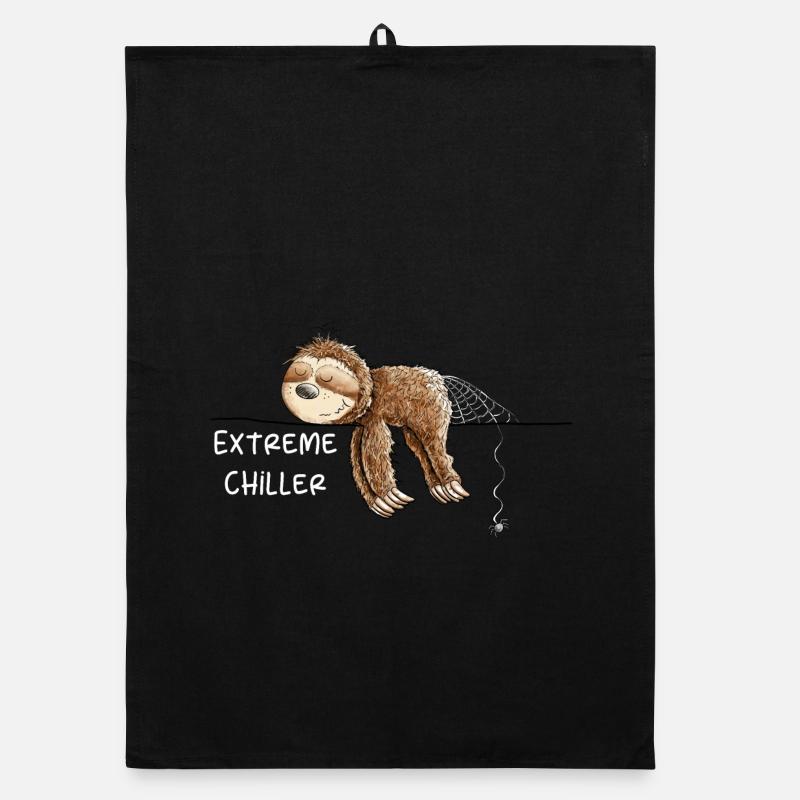 Extreme Chiller Sloth I Chill Torchon bio