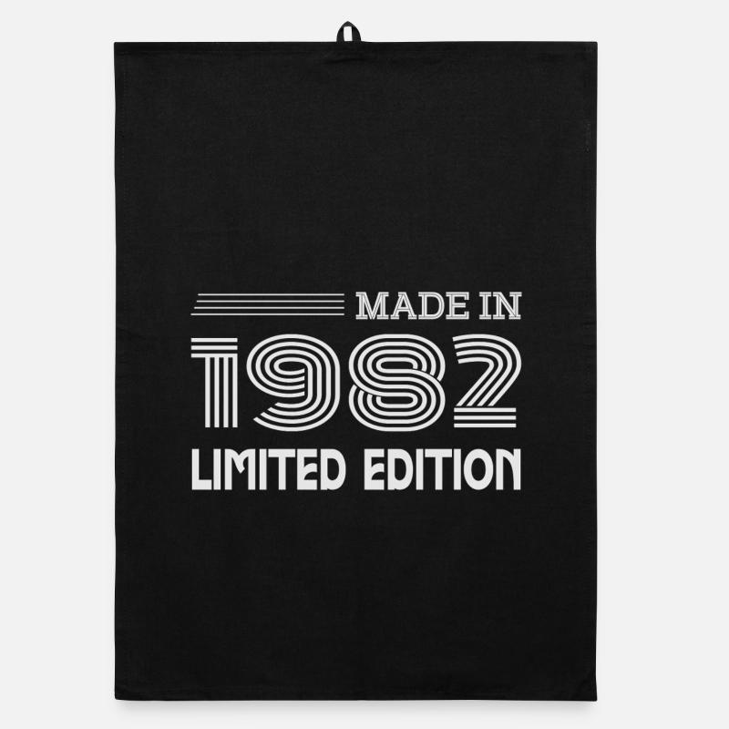 Original 1982 Vintage 1982 Retro Anniversary 1982 Organic dish towel