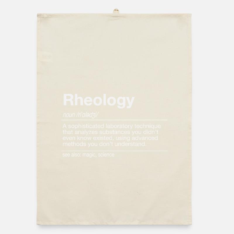 Rheology Flow Behavior Rheometry Organic dish towel