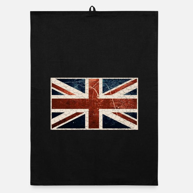 Drapeau anglais Torchon bio