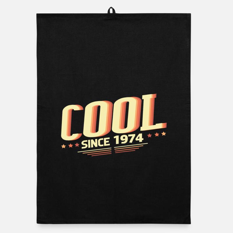 Cool since 1974 Organic dish towel