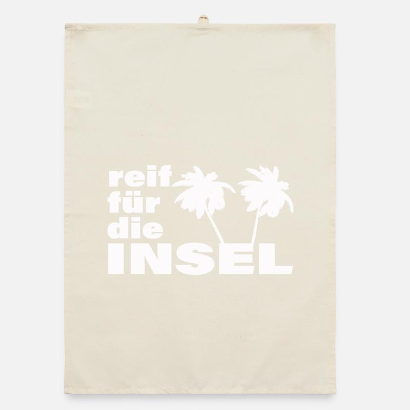 READY FOR THE ISLAND Organic dish towel