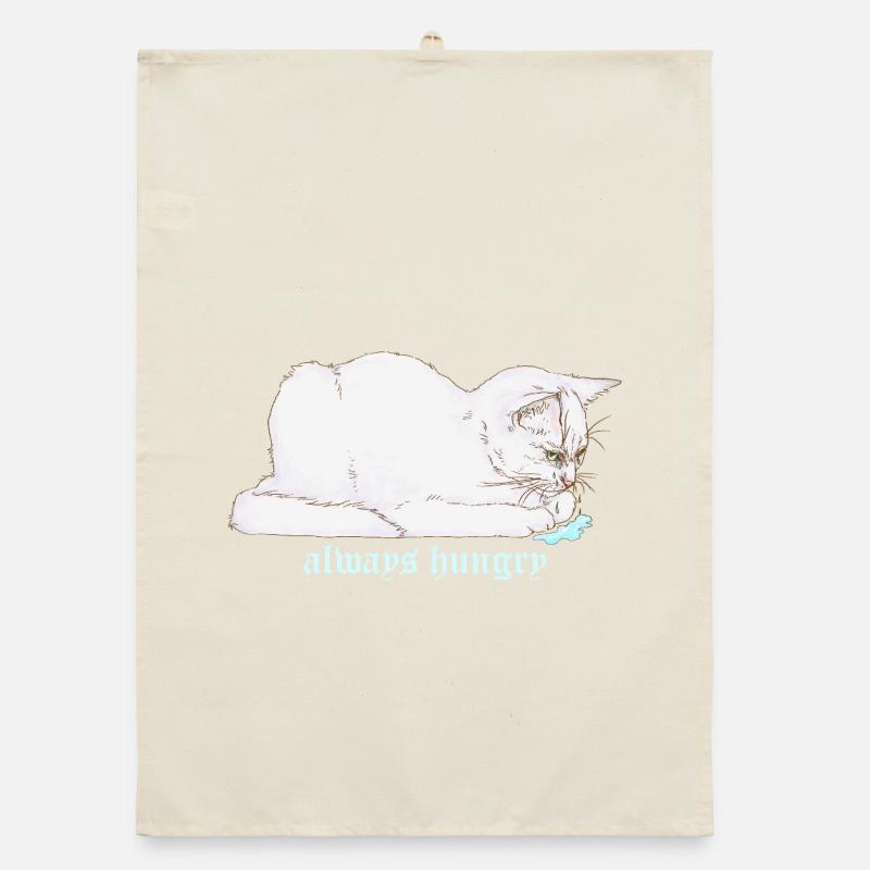 IMMER HUNGRIG Organic Geschirrtuch
