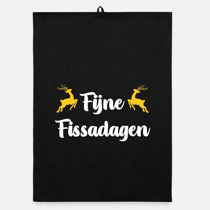 Happy Fissa Days Organic dish towel