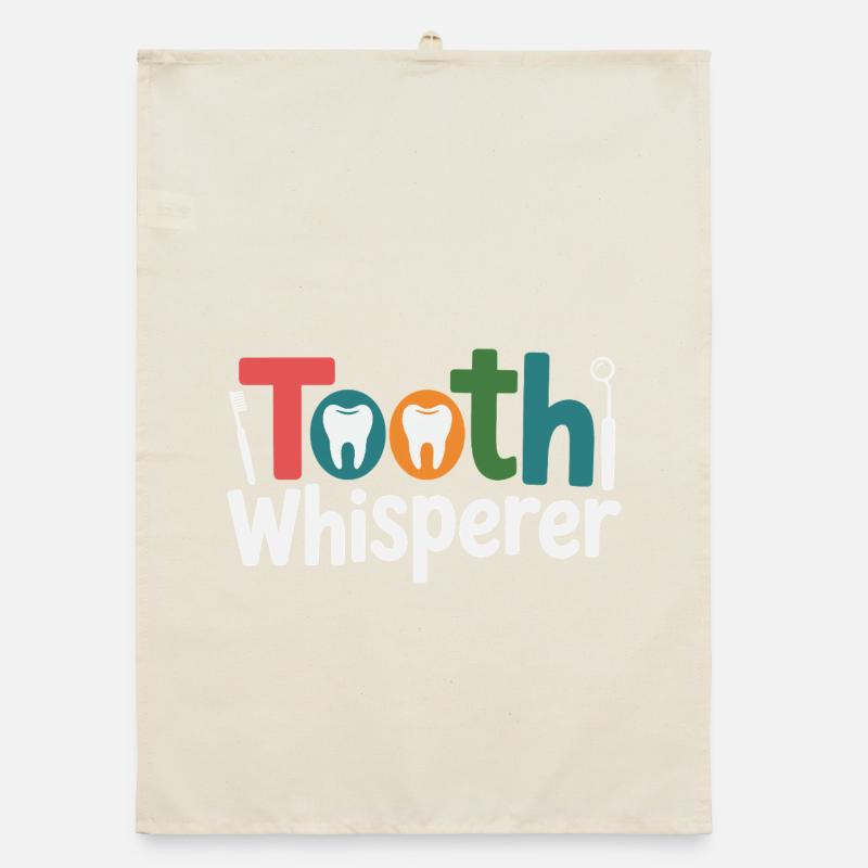 Dental Technician Precision Work  Organic dish towel
