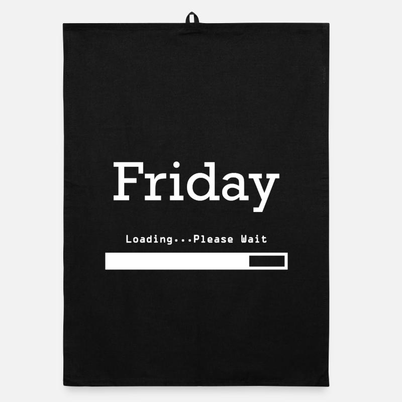 Friday Loading: Endlich Freitag & Wochenende Organic Geschirrtuch