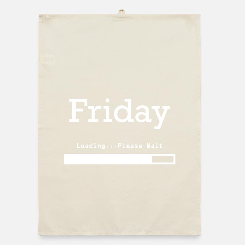 Friday Loading: Endlich Freitag & Wochenende Organic Geschirrtuch