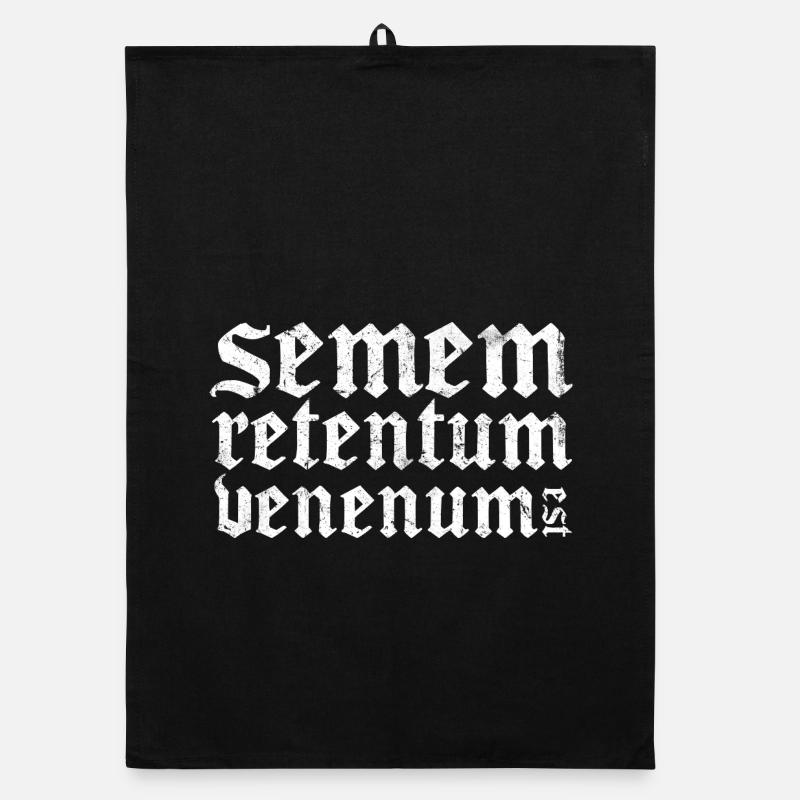 Venenum Est Organic Geschirrtuch