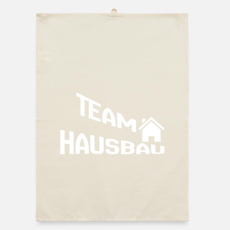 Team House Construction Organic dish towel